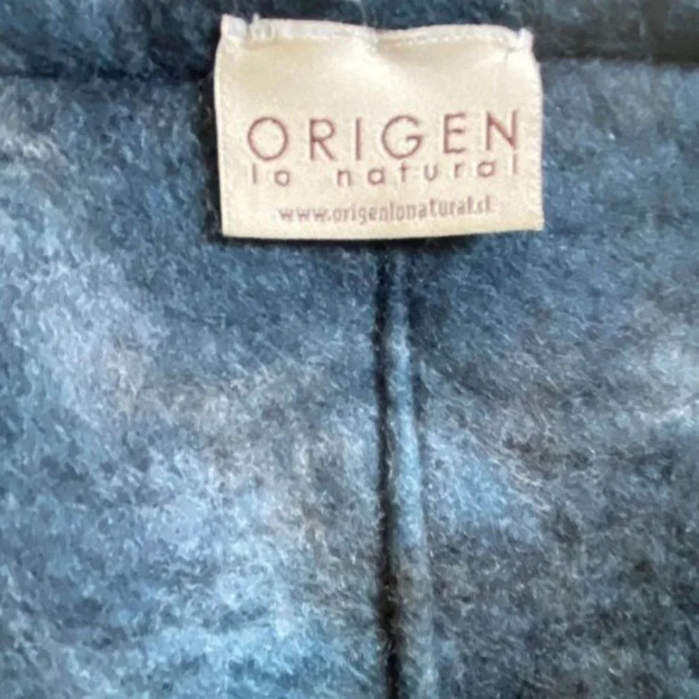 Handcrafted Felted Wool Grey Cotton Wool Vest - Picture 7 of 9